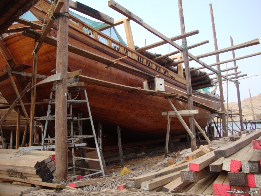 صناعة السفن الخشبية البحرينية